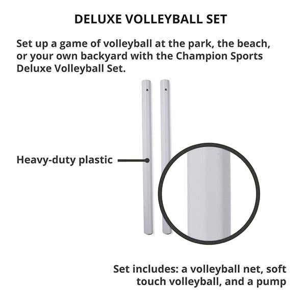 Deluxe Volleyball Set