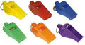 Rainbow Set of 6 Officials Whistles