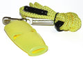 Neon Yellow Fox Micro Official's Whistle