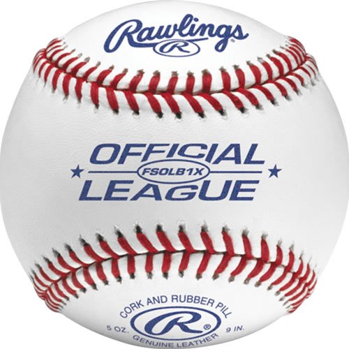 Rawlings Flat Seam Leather Baseball - Dozen