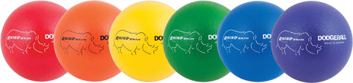 Rhino Skin Dodgeballs - 7" (Set of 6 Colors)