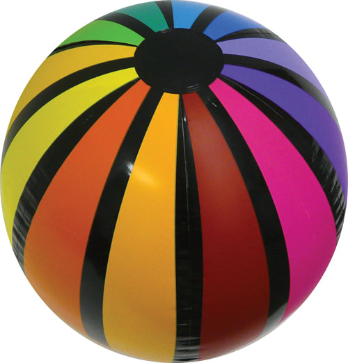 Deluxe Striped Beachball