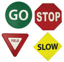 STOP/GO/SLOW/YIELD Poly Spots