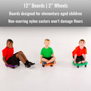 Connect-A-Scooters with Nylon Casters (Set of 6)