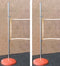 Fillable Game Bases with 6' Poles & Slides (Set)