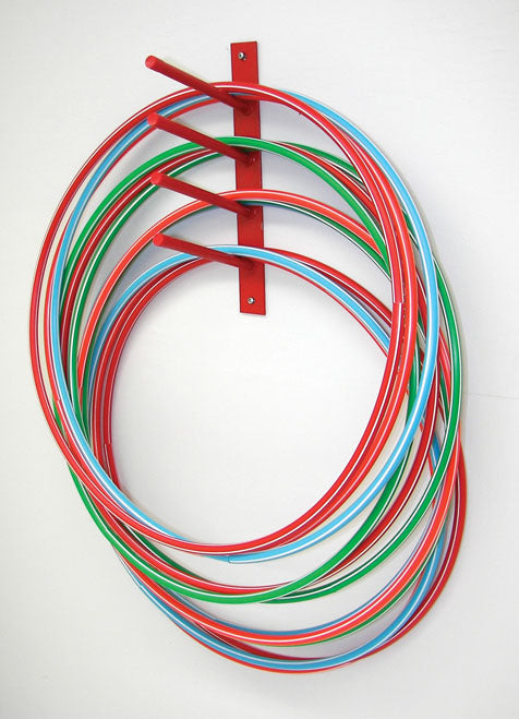 Colorful Hoop Rope Storage Rack Hoop Storage Racks & Carts | Hula Hoops | Physical Education ...