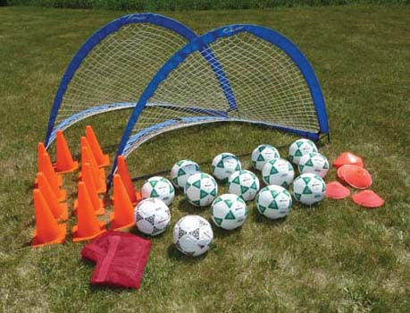 Deluxe 2 Goal Value Pack - Size 5 Balls