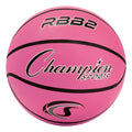 Champion Sports Rubber Basketballs - Junior Size
