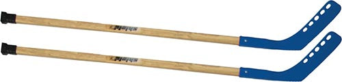 Shield 42" Deluxe Wood Hockey Sticks (2 Blue)