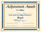 Soccer Achievement Award Certificates - Pack of 25