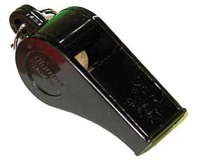 Black Officials Whistle
